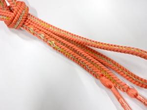 未使用品　正絹　手組帯締め